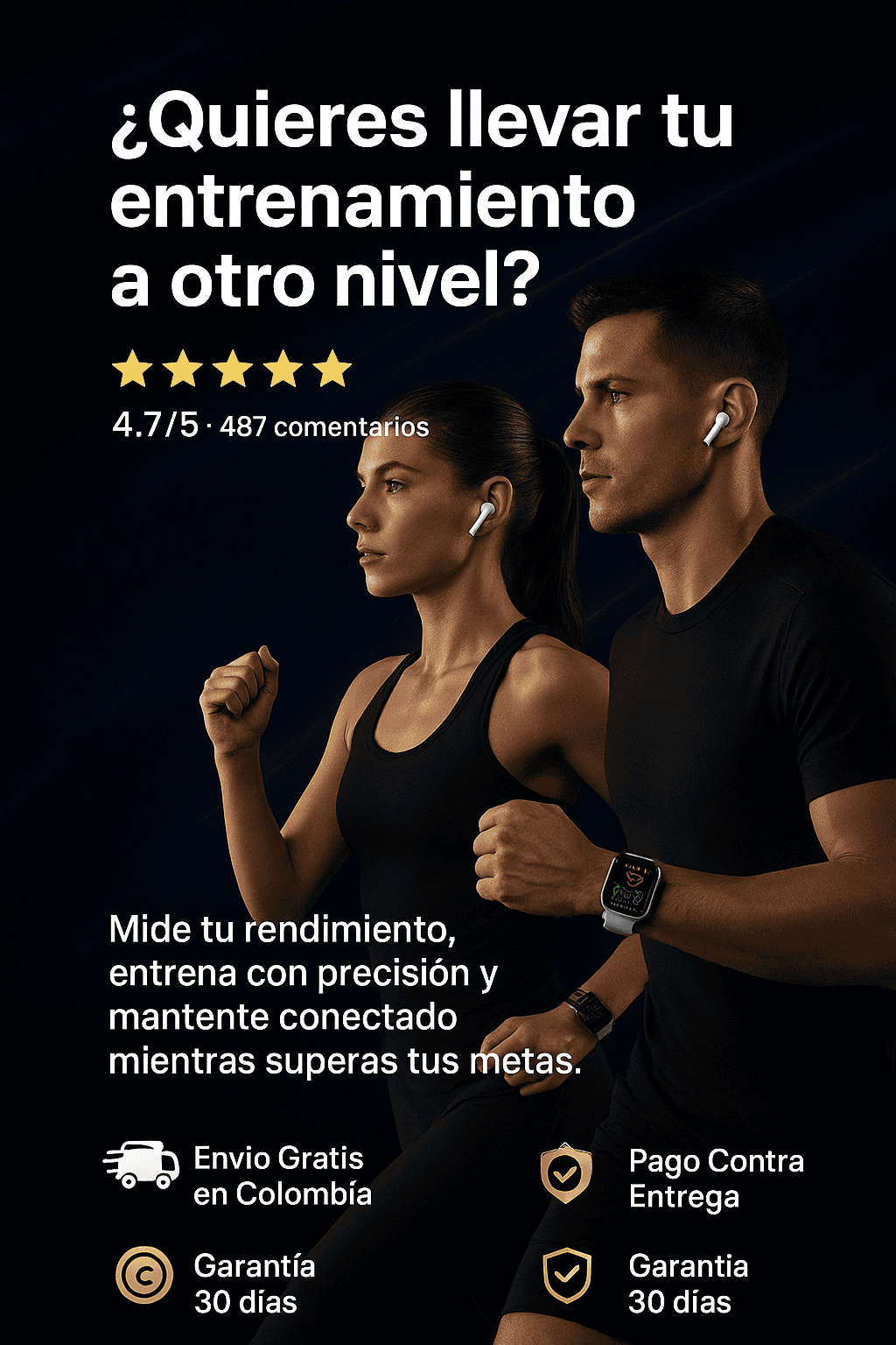 Smart Watch W26 Pro Max + Audifonos Inalambricos