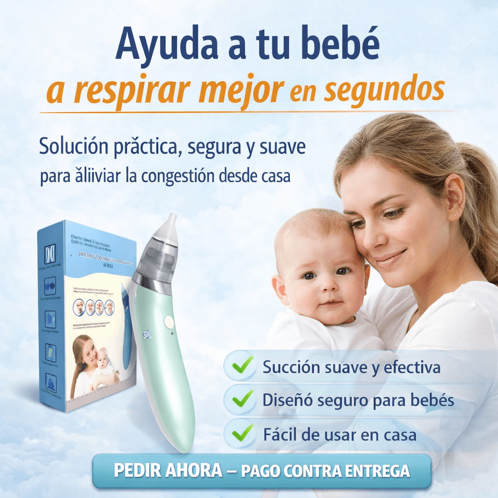 ASPIRADOR NASAL PARA BEBE