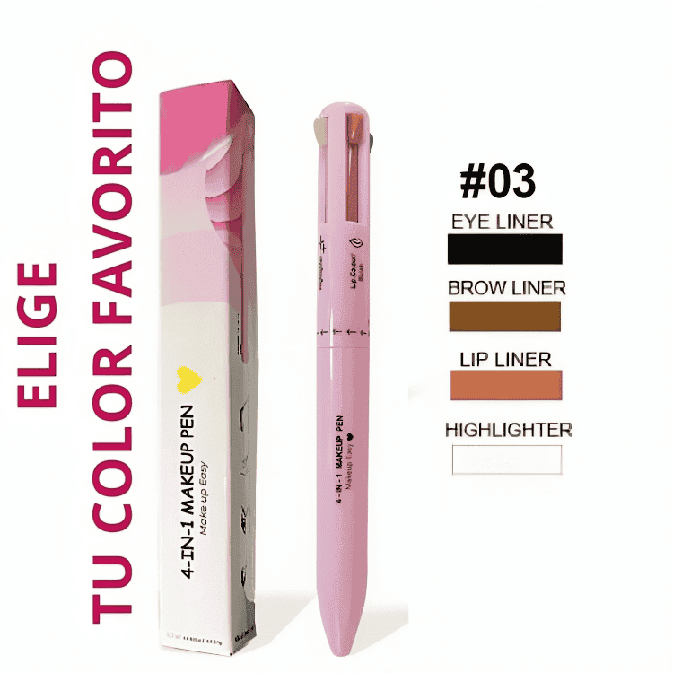BOLíGRAFO de maquillaje 4 en 1 - Electicarshop