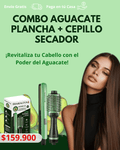 COMBO AGUACATE PLANCHA + CEPILLO SECADOR - Electicarshop