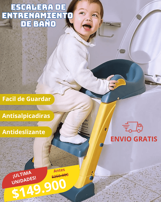 ESCALERA DE ENTRENAMIENTO PARA BAÑO - Electicarshop