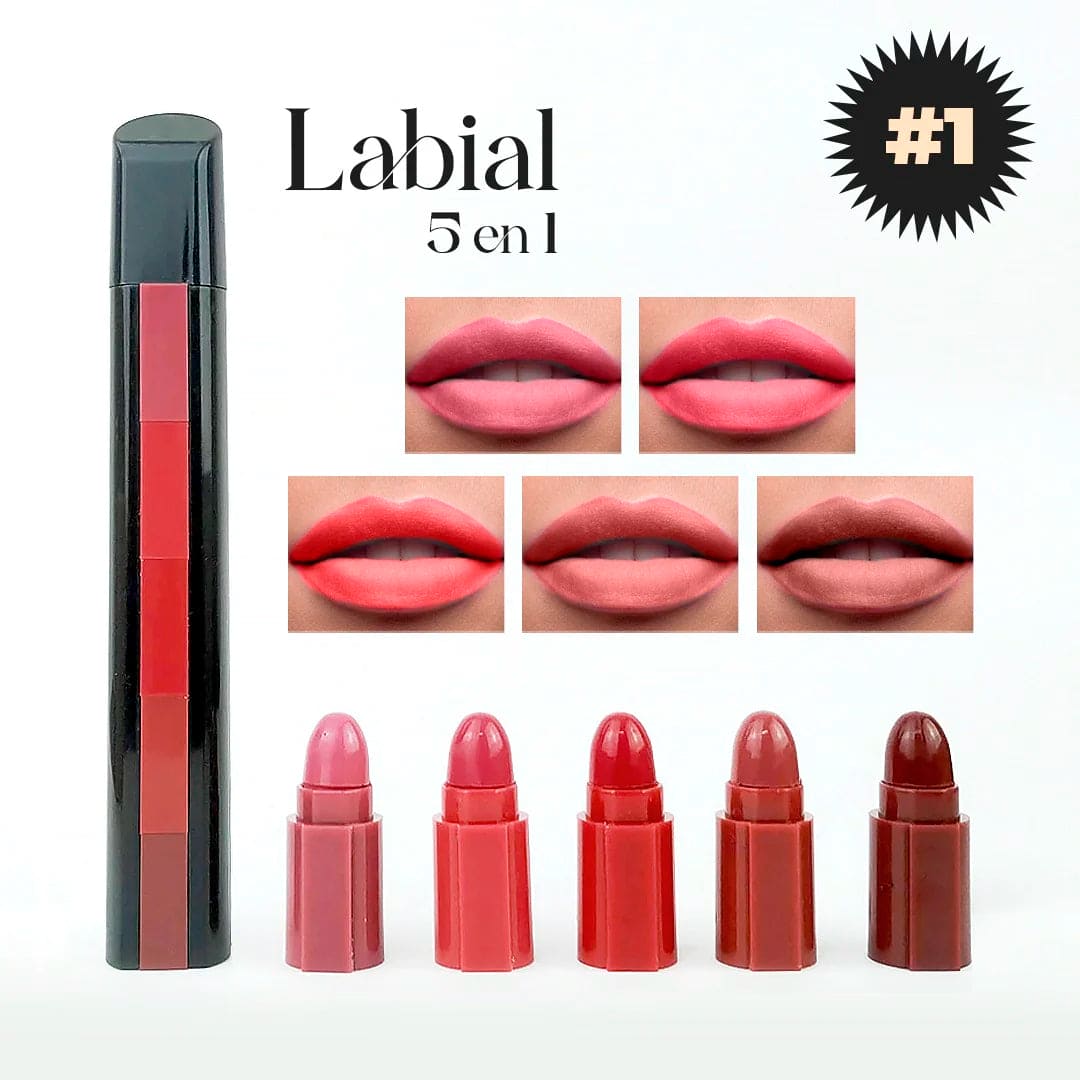 LABIAL HUXIABEAUTY 5 EN 1 - Electicarshop