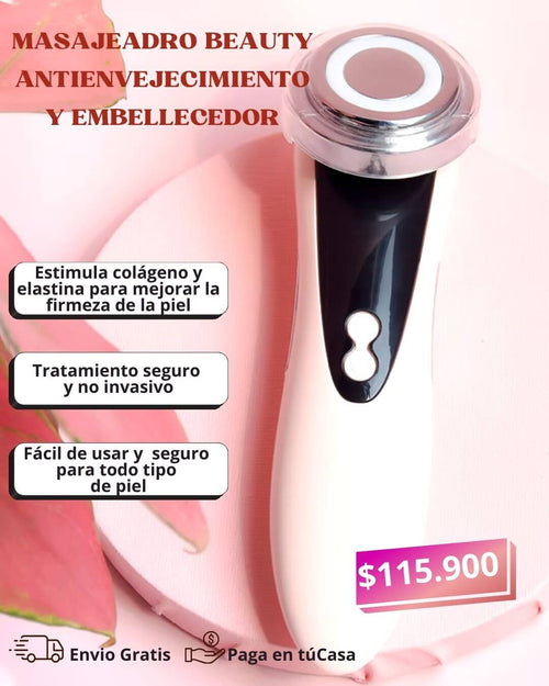 MASAJEADRO BEAUTY ANTIENVEJECIMIENTO Y EMBELLECEDOR - Electicarshop