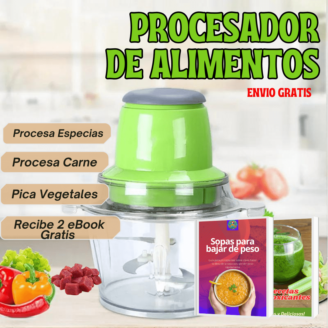 Procesador de Alimentos Electrico - Electicarshop