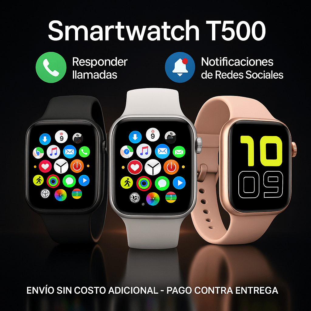 SMARTWATCH T500 - Electicarshop