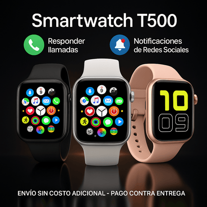 SMARTWATCH T500 - Electicarshop