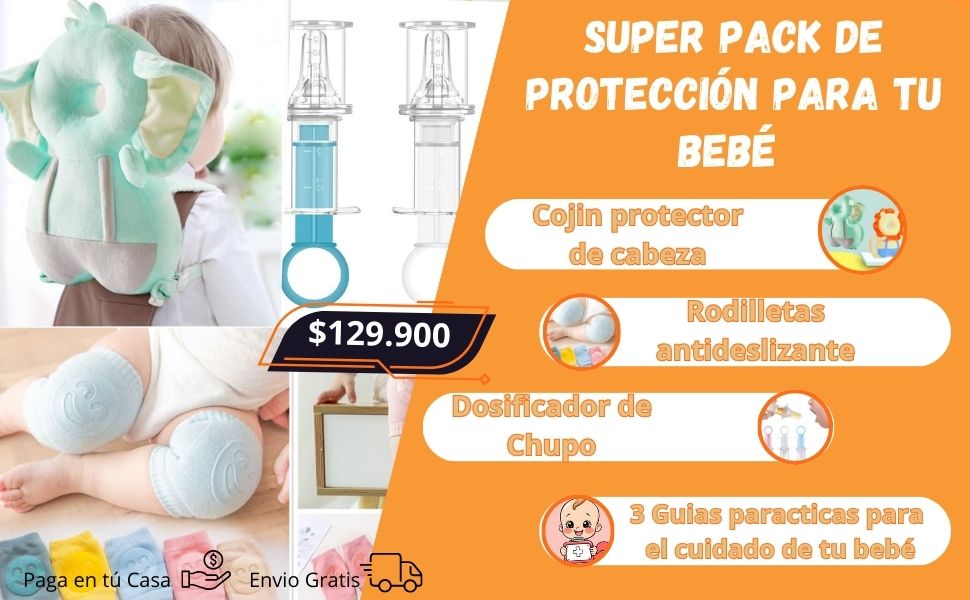 SUPER PACK BEBÉ SEGURO PROTECCIÓN TOTAL - Electicarshop