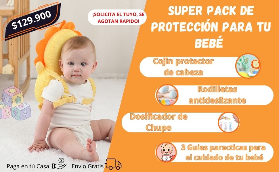 SUPER PACK BEBÉ SEGURO PROTECCIÓN TOTAL - Electicarshop
